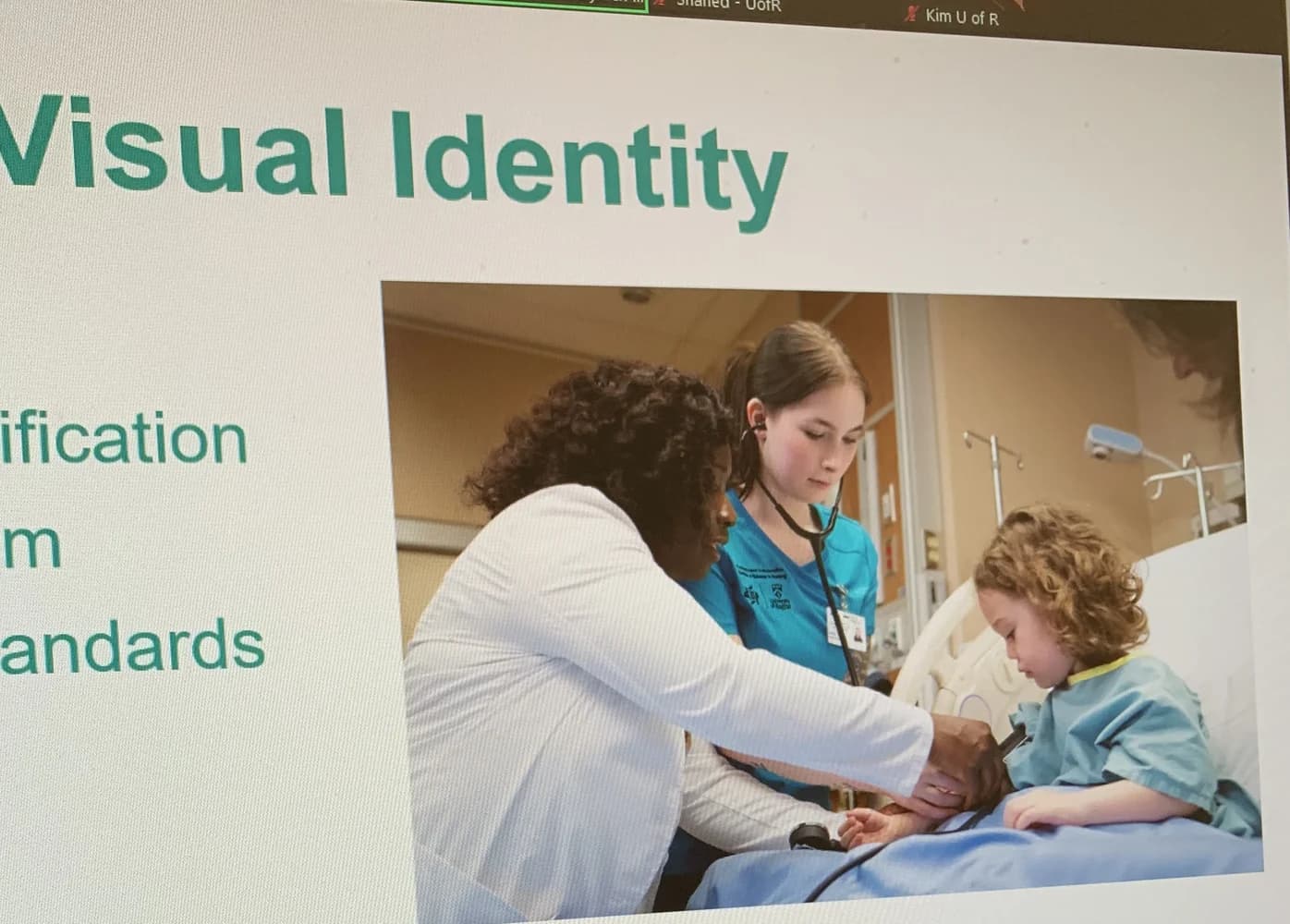 Nursing students learning in a clinical education setting